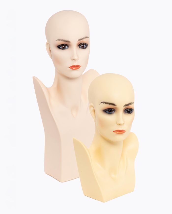 Realistic Female Mannequin Heads for Wig Display – Ideal for Styling and Showcasing